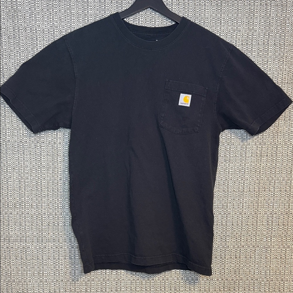 Carhartt Men's Black Short Sleeve Tee Loose Fit Oversize 100% cotton